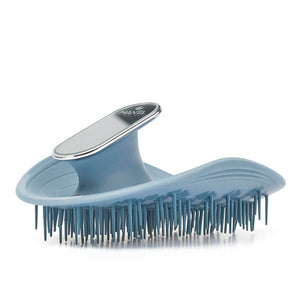 Manta Hair Brush Mirror (Light Blue)