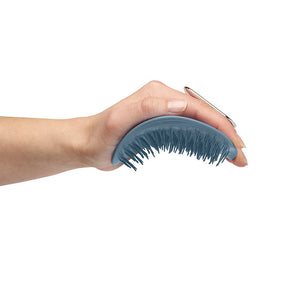 Manta Hair Brush Mirror (Light Blue)