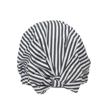 Load image into Gallery viewer, Kitsch LuxuryShower Cap - Stripe in Recycled Polyester
