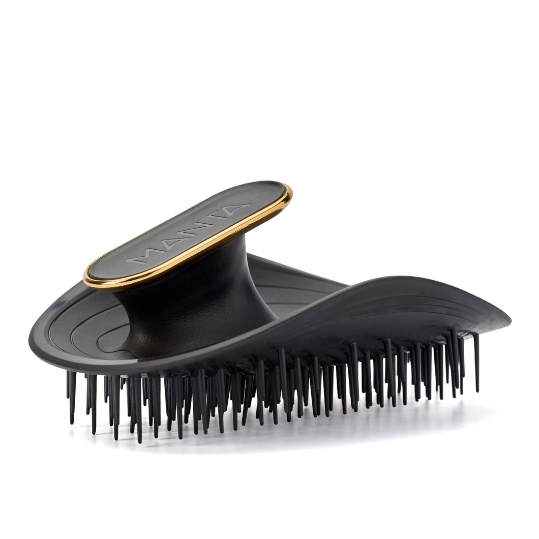 Manta Hair Brush (Color Black)