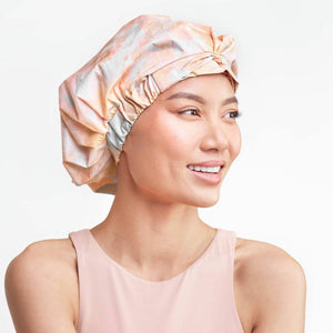 Kitsch Sunset Tie Dye shower cap