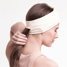 Load image into Gallery viewer, Kitsch Eco-Friendly Spa Headband white
