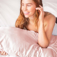 Load image into Gallery viewer, Kitsch Satin Pillowcase - Blush
