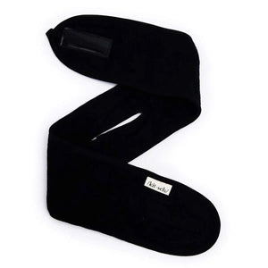 Kitsch Eco-friendly spa headband black